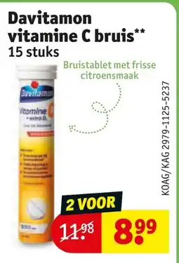 Kruidvat Davitamon vitamine C bruis aanbieding