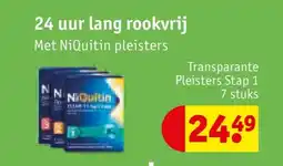 Kruidvat Transparante Pleisters Stap 1 aanbieding