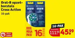 Kruidvat Oral-B opzetborstels Cross Action aanbieding