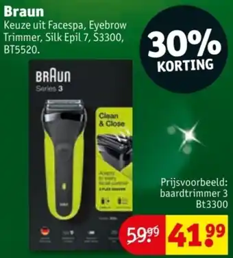 Kruidvat Braun aanbieding