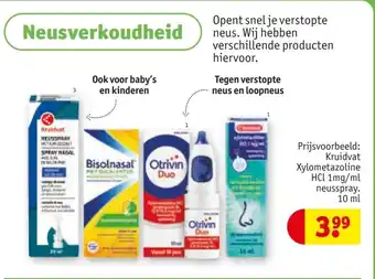 Kruidvat Kruidvat Xylometazoline HCl aanbieding
