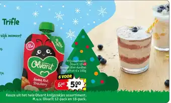 Kruidvat Keuze uit het hele Olvarit knijpzakjes assortiment. aanbieding