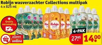 Kruidvat Robijn wasverzachter Collections multipak aanbieding
