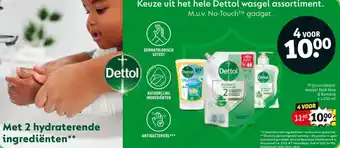 Kruidvat Keuze uit het hele Dettol wasgel assortiment. aanbieding