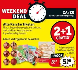 Kruidvat Alle Kerstartikelen aanbieding