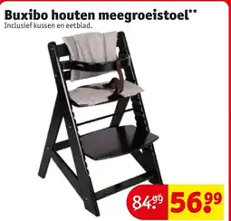 Kruidvat Buxibo houten meegroeistoel aanbieding