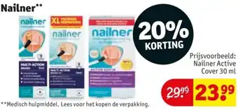 Kruidvat Nailner aanbieding