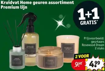 Kruidvat Kruidvat Home geuren assortiment Premium lijn aanbieding