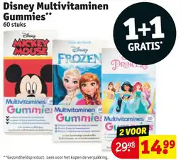 Kruidvat Disney Multivitaminen Gummies aanbieding