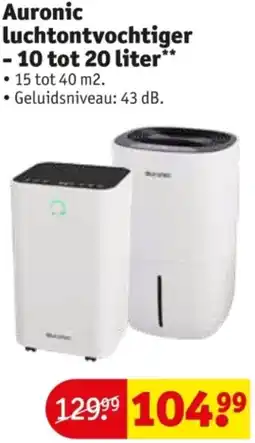 Kruidvat Auronic luchtontvochtiger aanbieding