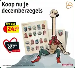Kruidvat Decemberzegels aanbieding