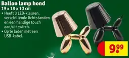Kruidvat Ballon lamp hond aanbieding