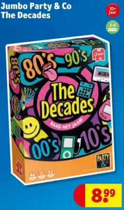 Kruidvat Jumbo Party & Co The Decades aanbieding