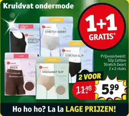 Kruidvat Kruidvat ondermode aanbieding