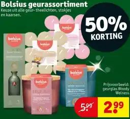 Kruidvat Bolsius geurassortiment aanbieding