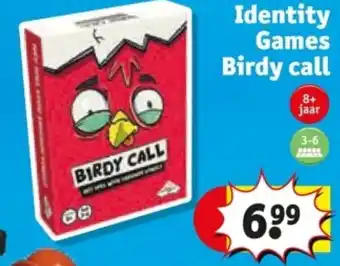 Kruidvat Identity Games Birdy call aanbieding