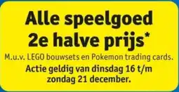 Kruidvat Alle speelgoed aanbieding