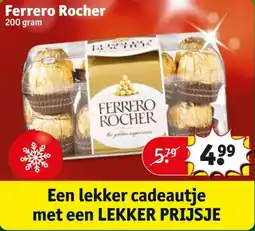 Kruidvat Ferrero Rocher aanbieding