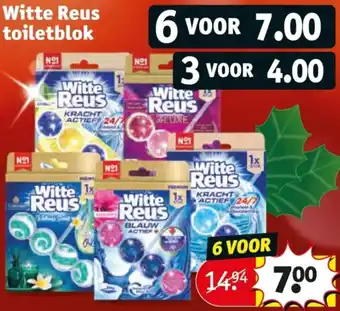 Kruidvat Witte Reus toiletblok aanbieding