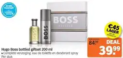 Albert Heijn Hugo Boss bottled giftset aanbieding