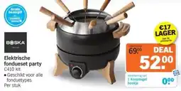 Albert Heijn Boska Elektrische fondueset party C410 kit aanbieding