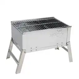 Bol.com Bo-Camp Barbecue - Compact - Deluxe - Rvs aanbieding