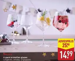 ALDI Spiegelau Kristallen Glazen aanbieding