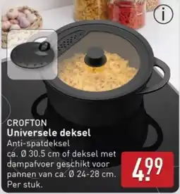 ALDI Crofton Universele Deksel aanbieding