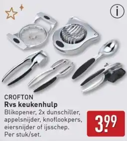 ALDI Crofton Rvs Keukenhulp aanbieding