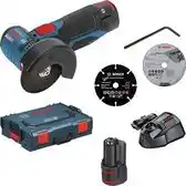 Conrad Bosch Professional Bosch Power Tools 06019F200B Haakse accuslijper 75 mm 12 V aanbieding