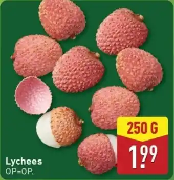 ALDI Lychees aanbieding