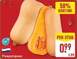 ALDI Flespompoen aanbieding