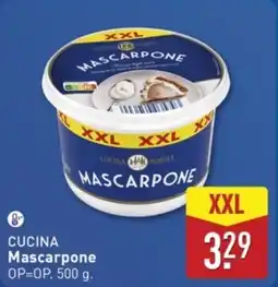 ALDI Cucina Mascarpone XXL aanbieding