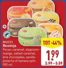 ALDI Mucci Roomijs aanbieding