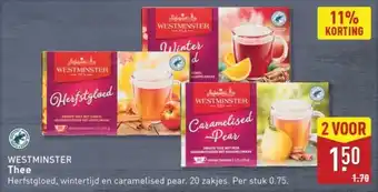 ALDI Westminster Thee aanbieding
