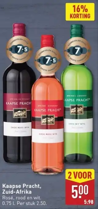 ALDI Kaapse Pracht, Zuid Afrika aanbieding