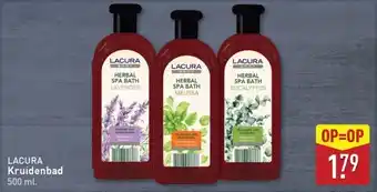 ALDI Lacura Kruidenbad aanbieding