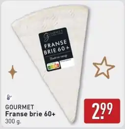 ALDI Gourmet franse brie 60+ aanbieding