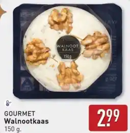 ALDI Gourmet Walnootkaas aanbieding