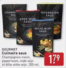 ALDI Gourmet Culinaire Saus aanbieding