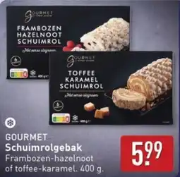 ALDI Gourmet Schuimrolgebak aanbieding