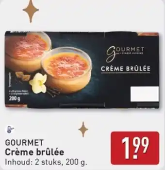 ALDI Gourmet Crème Brûlée aanbieding