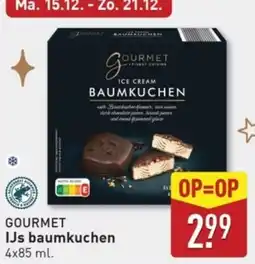 ALDI Gourmet IJs baumkuchen aanbieding