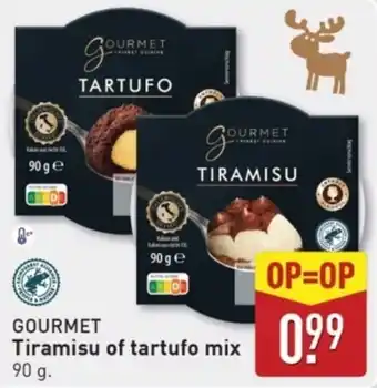 ALDI Gourmet Tiramisu of tartufo mix aanbieding