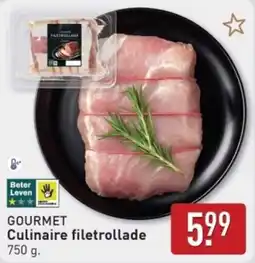 ALDI Gourmet Culinaire filetrollade aanbieding