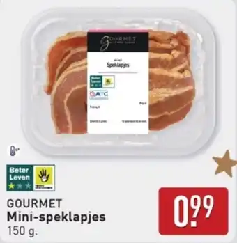 ALDI Gourmet Mini Speklapjes aanbieding