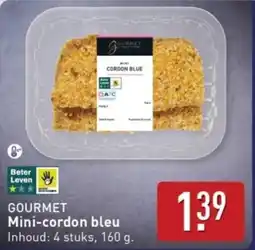 ALDI Gourmet Mini Cordon Bleu aanbieding