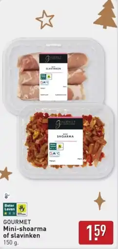 ALDI Gourmet Mini-Shoarma of Slavinken aanbieding