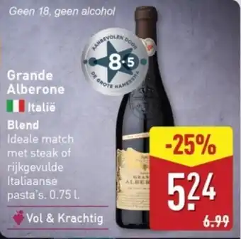 ALDI Grande Alberone aanbieding