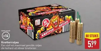 ALDI Knetterrotjes aanbieding